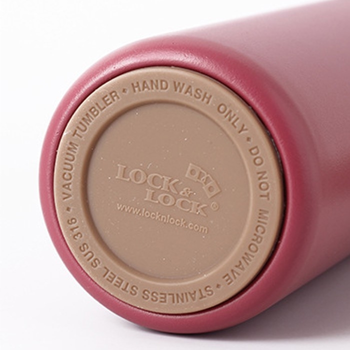 Bình giữ nhiệt Lock&Lock Flat LHC4227 400ml- Hàng chính hãng, nắp nhựa kiểu gỗ, ruột bằng thép không gỉ cao cấp- JoyMall