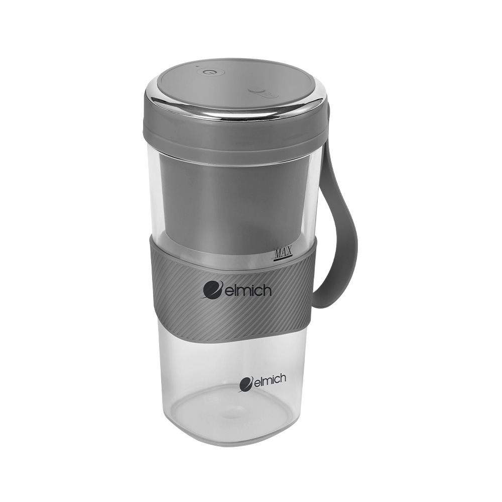 Máy Xay Sinh Tố Cầm Tay Elmich BLE9215 400ml, Hàng Chính Hãng,Lưỡi Dao 10 Cánh,Xay Nhanh 40s-JoyMall