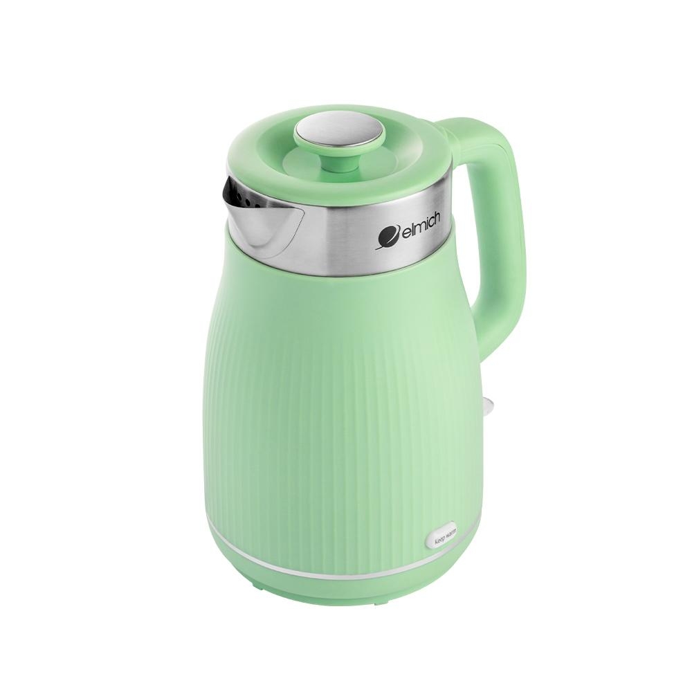 Ấm siêu tốc Elmich KEE-8457 1.8L, Hàng chính hãng, Nước sôi nhanh 45s, Thiết kế Vintage, Công nghệ Strix - JoyMall