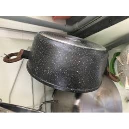 Nồi nhôm chống dính BAUM Marble 2 tay cầm Lock&Lock LBU1242(24cm) , LBU1202(20cm) - hàng chính hãng - JoyMall