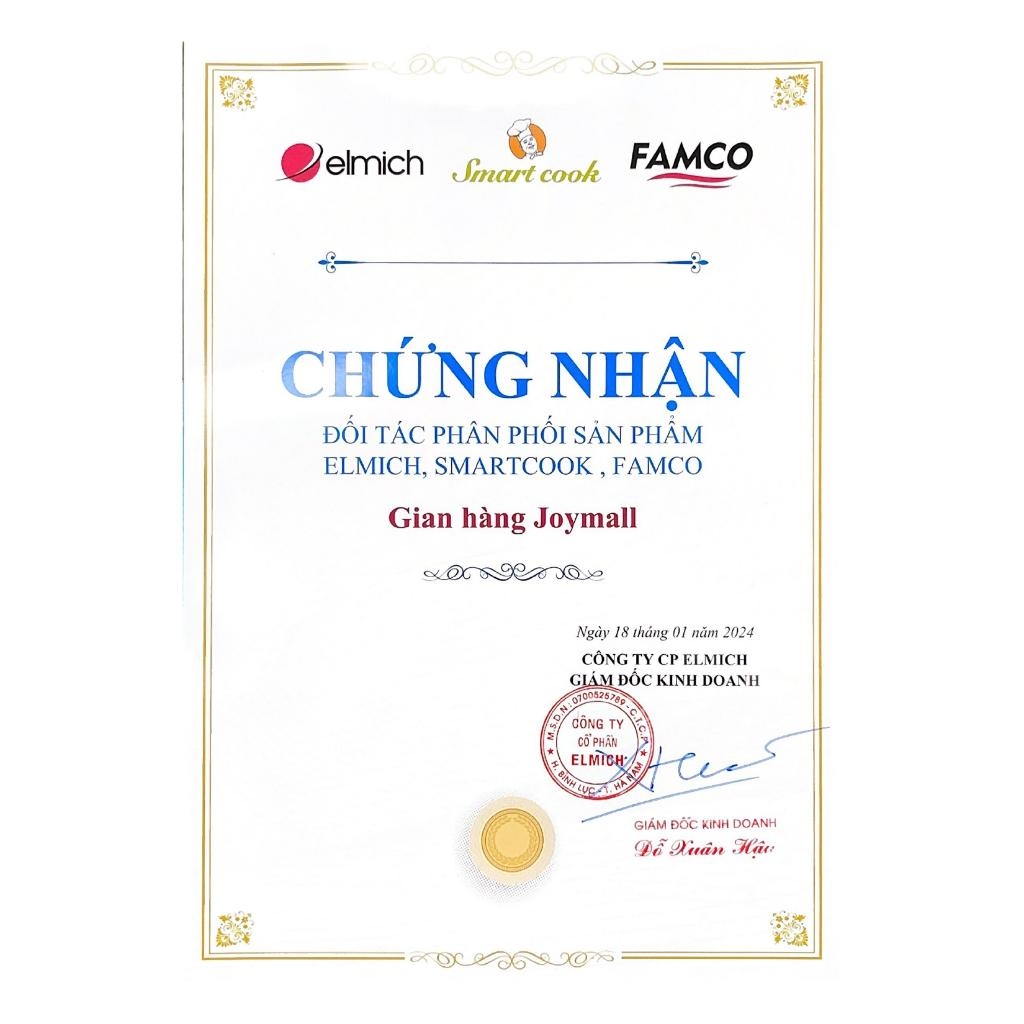 Hộp bảo quản thực phẩm Elmich EL8430 nhiều size, Hàng chính hãng, không chứa BPA, có đồng hồ thời gian - JoyMall