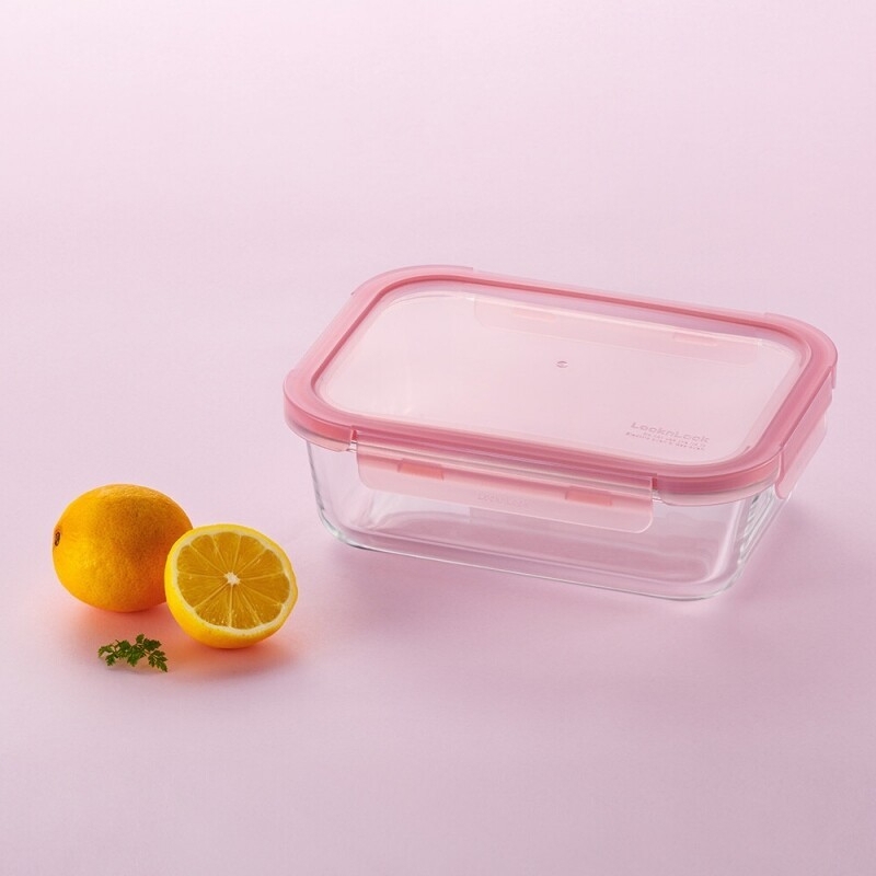 Hộp Thủy Tinh Rose Glass LocknLock Chịu Nhiệt, Hàng Chính Hãng, Sử Dụng Được Lò Vi Sóng - JoyMall