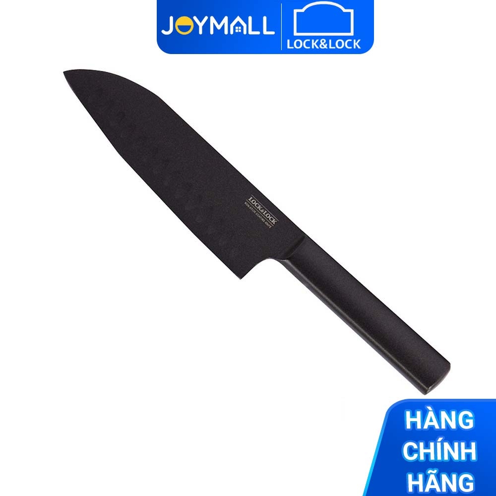 Dao nhà bếp Santoku Knife Lock&Lock CKK312 dài 300 mm, bằng thép không gỉ - Hàng Chính Hãng - JoyMall