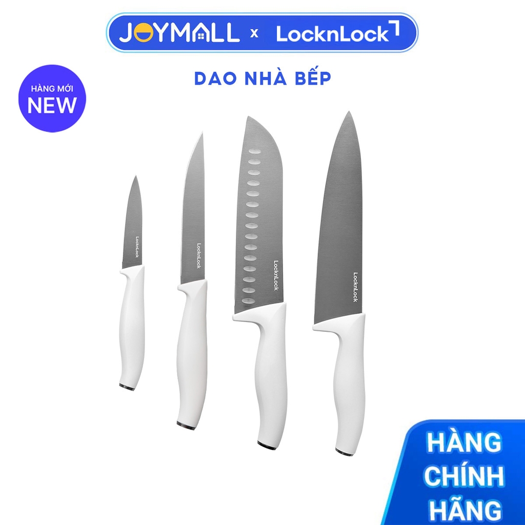Dao Nhà Bếp LocknLock CKK926WHT, CKK927WHT, CKK928WHT, CKK929WHT, Hàng Chính Hãng - JoyMall