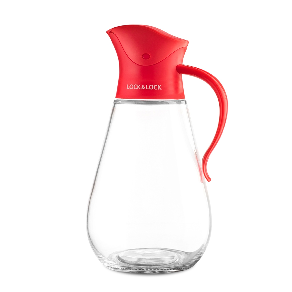 Bình Lock&Lock đựng dầu ăn bằng thủy tinh CKO101 550ml - Hàng chính hãng, nắp tự động - JoyMall