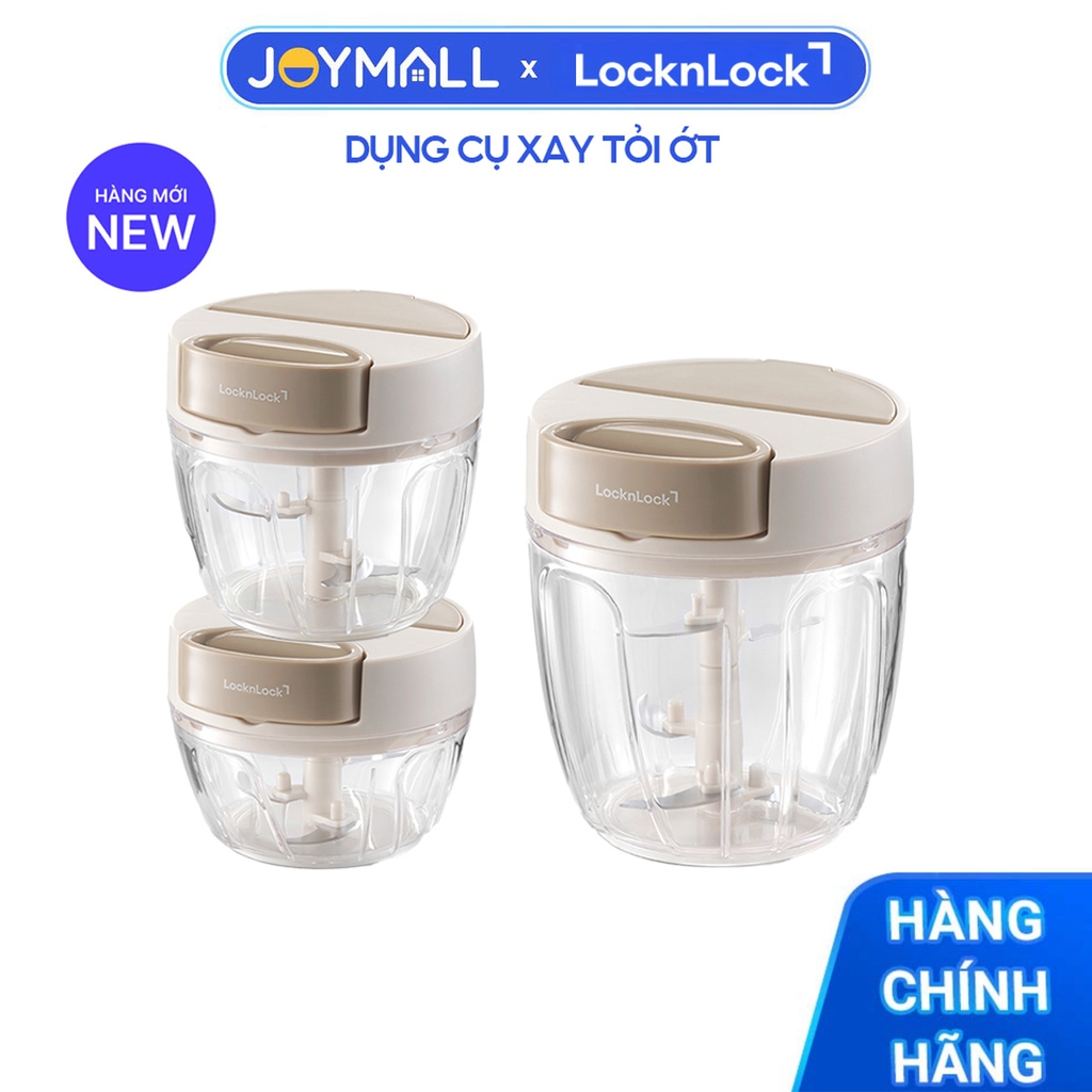 Dụng Cụ Xay Tỏi Ớt LocknLock, Hàng Chính Hãng, Kéo Tay - JoyMall