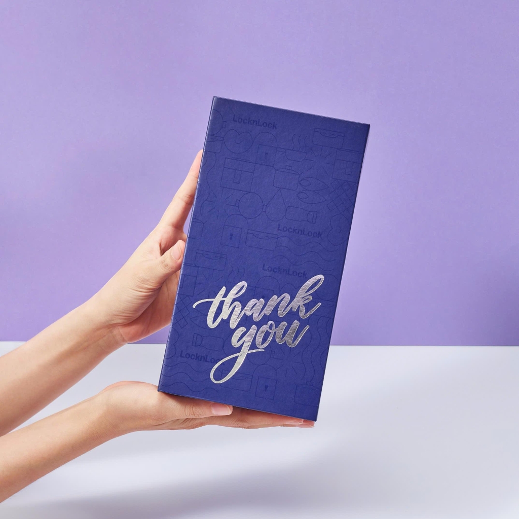 Hộp Quà Tặng Cho Ly Giữ Nhiệt LHC3249, Hàng Chính Hãng, 2 màu đỏ xanh - JoyMall