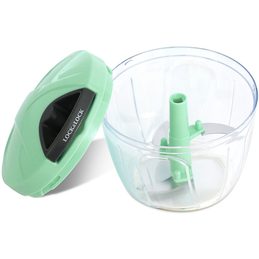 Dụng cụ xay tỏi ớt Lock&Lock mini (nhiều size) - Hàng chính hãng lưỡi xay bén, kéo tay đơn giản, dễ vệ sinh - JoyMall