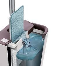 Bộ cây lau nhà xoay tay Lock&Lock Squeeze Flat Mop ETM471 - Hàng chính hãng, chất liệu Inox, nhựa PP, ABS - JoyMall