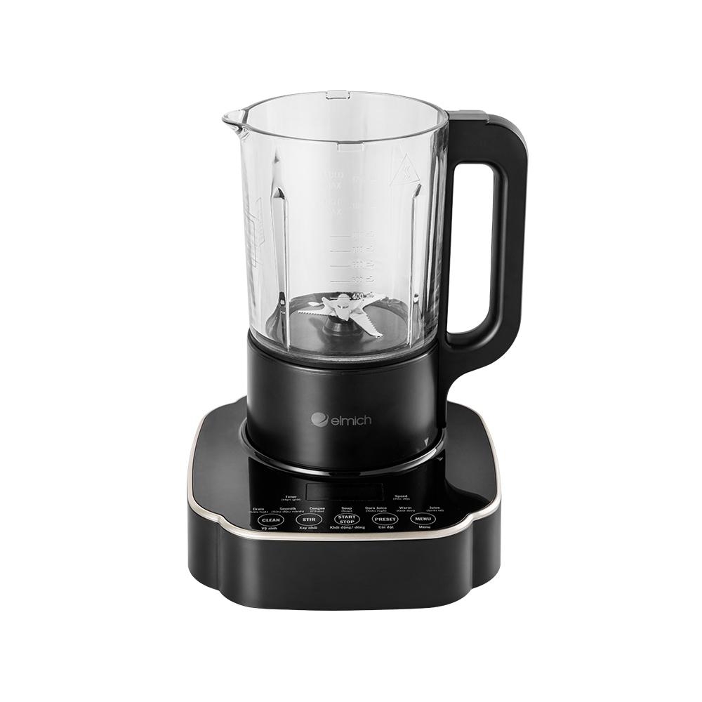 Máy làm sữa hạt đa năng Elmich CBE-3904OL 1.2L, Hàng chính hãng, Lưỡi dao 3 tầng 8 cánh, Mâm nhiệt phủ Ceramic - JoyMall
