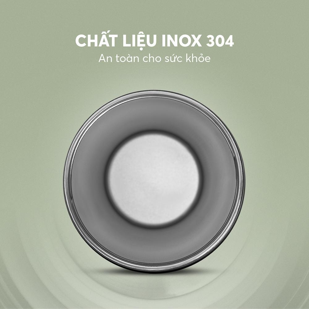 Ly giữ nhiệt inox 304 Elmich EL-8380 510ml, Hàng chính hãng, giữ nóng 8h giữ lạnh 23h - JoyMall