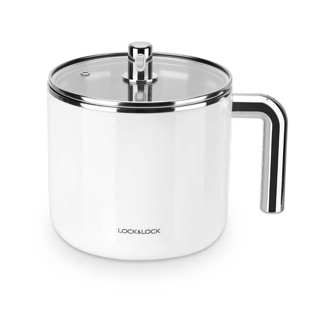 Nồi điện đa năng Lock&Lock 1,5L EJC141 - Hàng chính hãng, có thể dùng nấu lẩu, nấu mì, nấu nước, hâm nóng - JoyMall