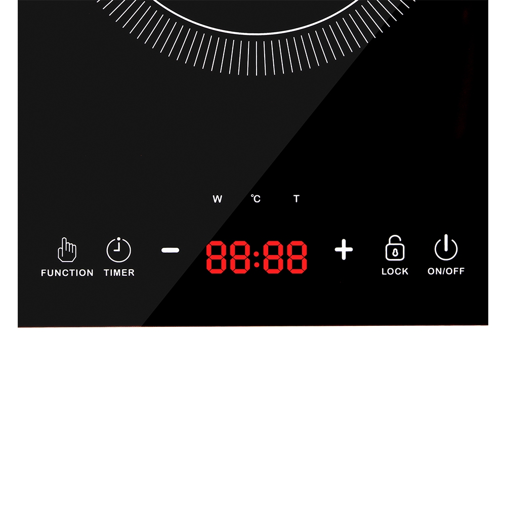 Bếp điện từ Lock&Lock EJI411 - Hàng chính hãng, mặt bếp thủy tinh, không bức xạ, an toàn sử dụng - JoyMall