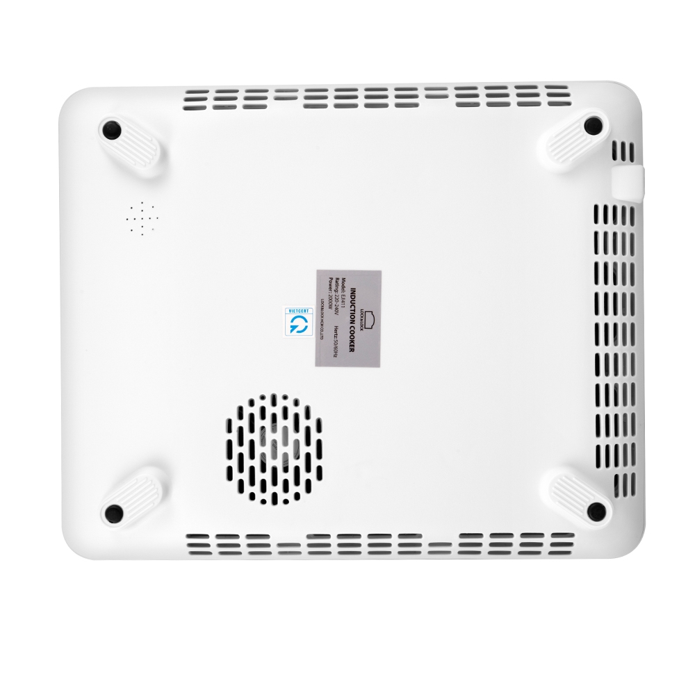 Bếp điện từ Lock&Lock EJI411 - Hàng chính hãng, mặt bếp thủy tinh, không bức xạ, an toàn sử dụng - JoyMall