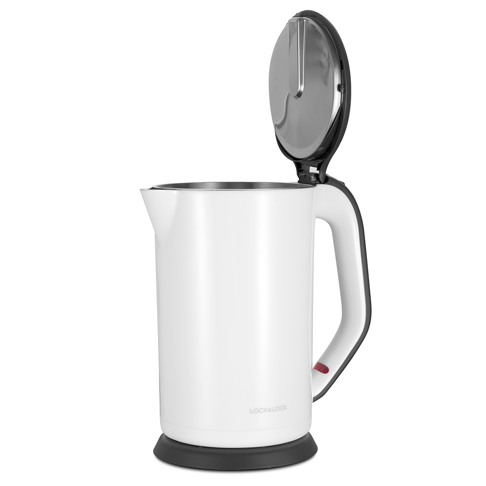 Ấm đun siêu tốc Lock&Lock 2 Lớp EJK738 1.7L - Hàng chính hãng, bảo hành 12 tháng, tự động ngắt khi sôi - JoyMall