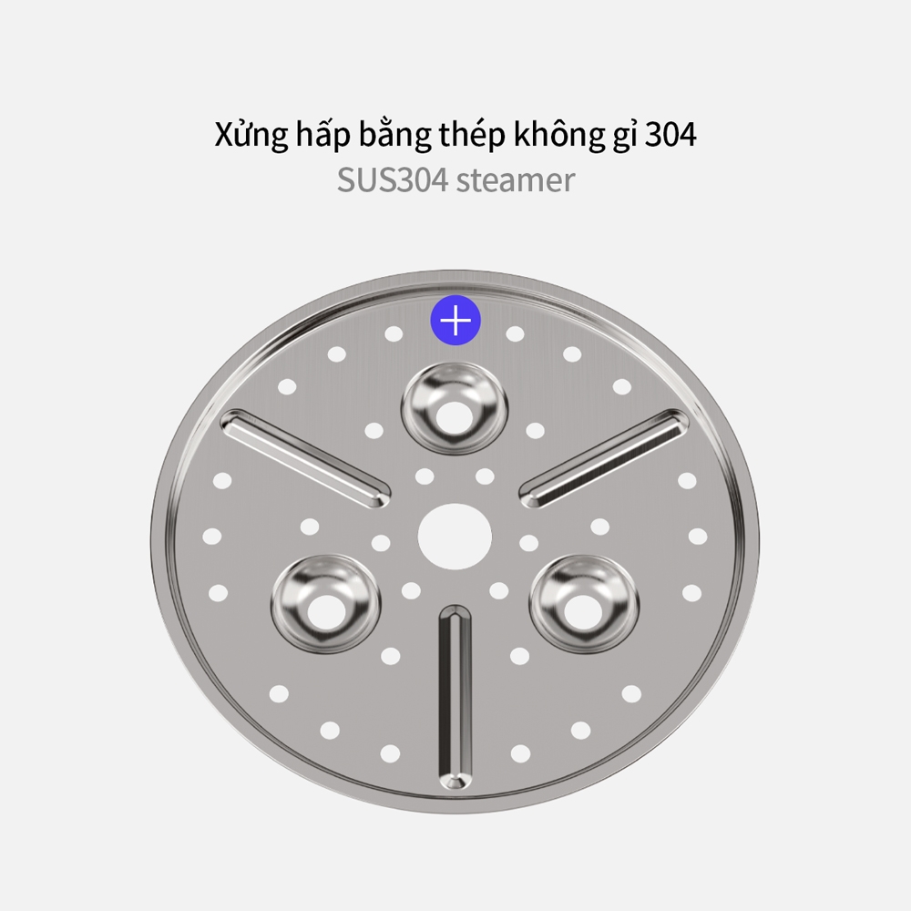 Nồi Điện Đa Năng LocknLock Digital Multipot EJP186IVY 1.6 Lít 500W, Hàng Chính Hãng - JoyMall