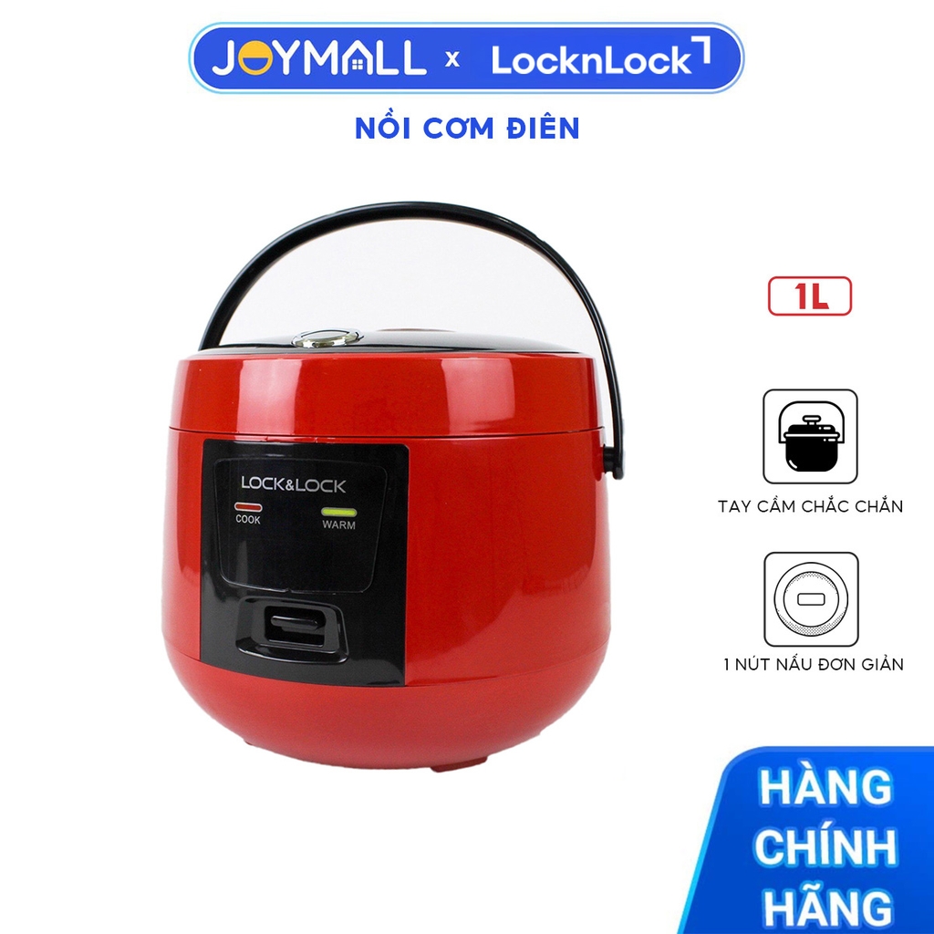NỒI CƠM ĐIỆN MINI LOCKNLOCK EJR431 (DUNG TÍCH 1L) - JoyMall