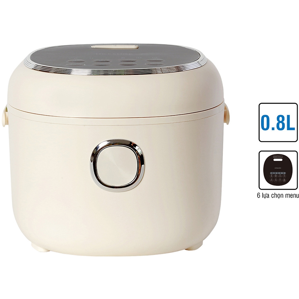 Nồi Cơm Điện Lock&Lock EJR716IVY 0.8L 400W - Bảo Hành 12 Tháng - Hàng Chính Hãng - JoyMall