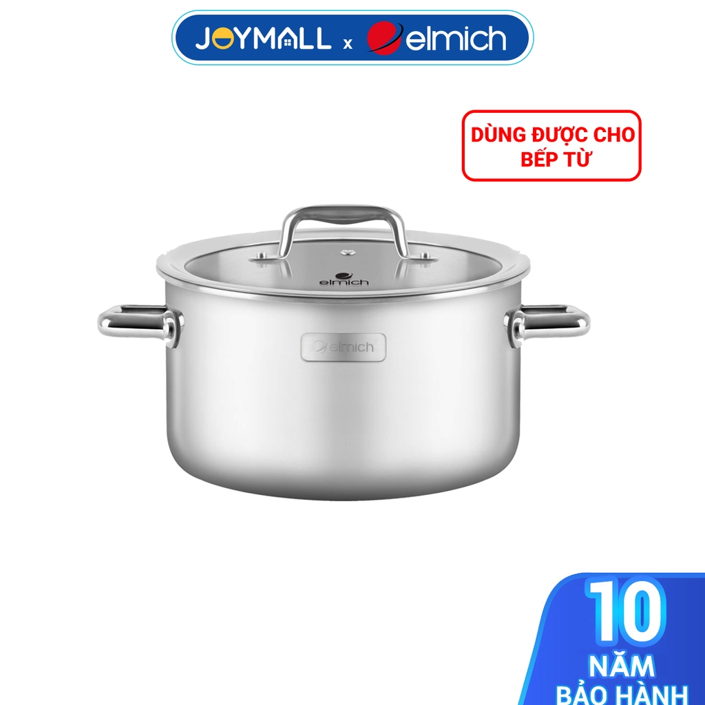 Nồi Inox liền khối Elmich Trimax Eco