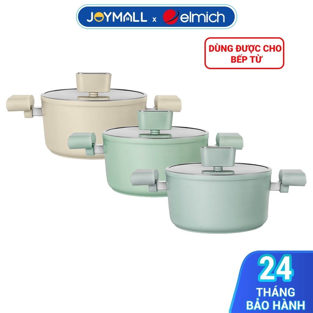 Nồi men sứ Elmich Hera II EL-5203BE size 18,20,24cm