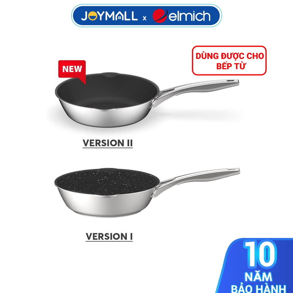 Chảo chống dính Inox liền khối ELmich Hera EL-8275 size 26cm
