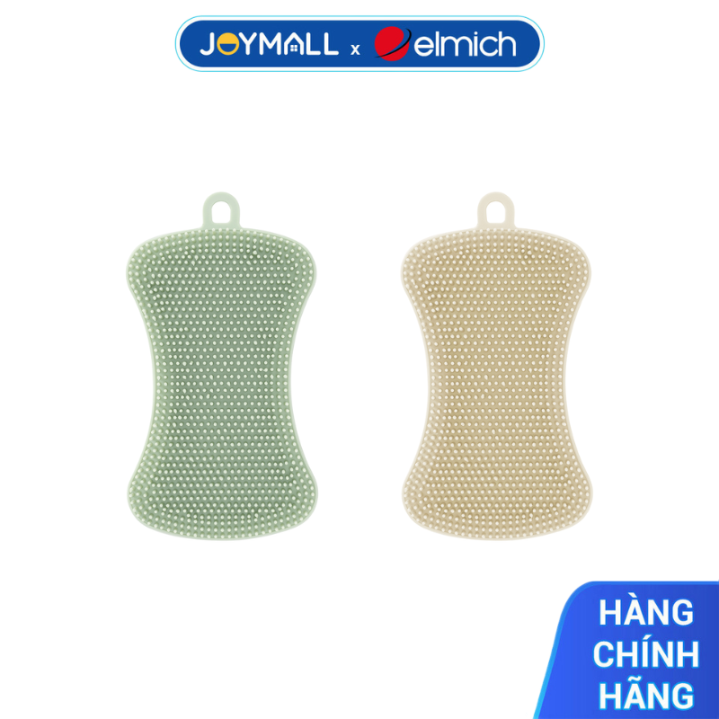 Miếng Rửa Bát Bằng Silicon Elmich EL0108, Hàng Chính Hãng, Dễ Dàng Vệ Sinh - Joymall