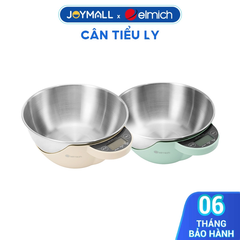 Cân tiểu ly điện tử nhà bếp Elmich EL0174, Hàng chính hãng, thiết kế nhỏ gọn, tiện lợi - JoyMall