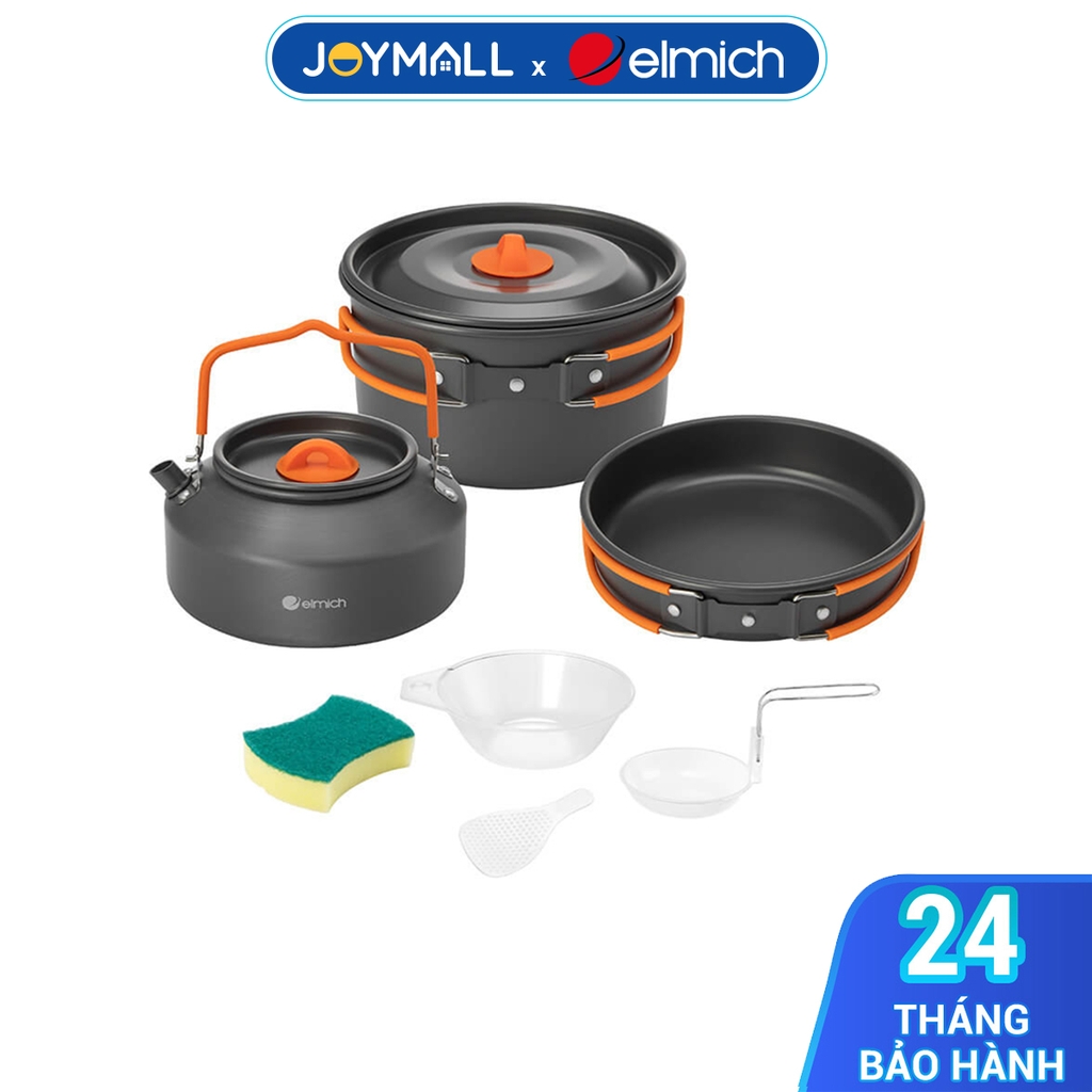 Bộ nồi dã ngoại 3 chiếc Elmich EL0264