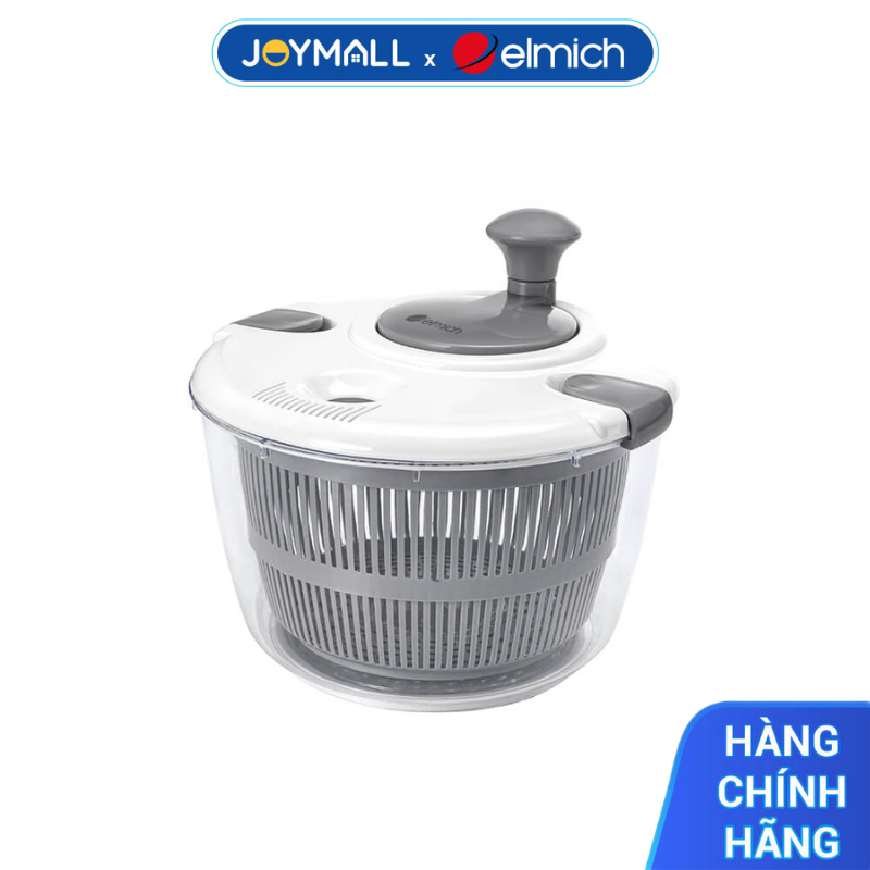 Rổ quay rau 5L Elmich EL0756, Hàng chính hãng, dễ dàng thao tác, thiết kế thông minh - JoyMall
