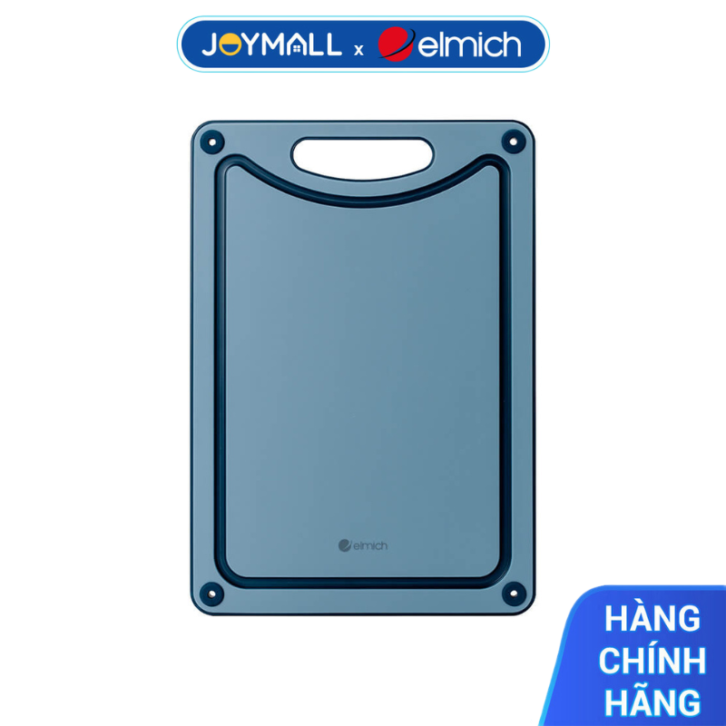 Thớt nhựa Elmich EL1133, Hàng chính hãng, nhựa PP cao cấp, có rãnh thoát nước, chống trượt - JoyMall