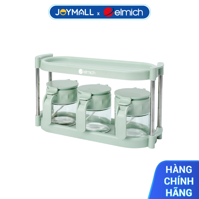 Bộ ba lọ đựng gia vị Elmich EL1950
