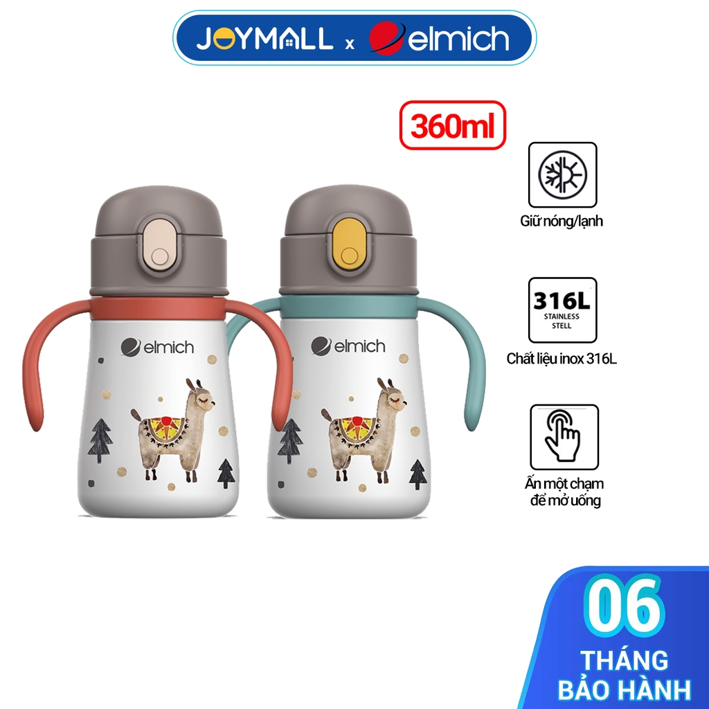 Bình giữ nhiệt baby inox 316 Elmich EL8317OR