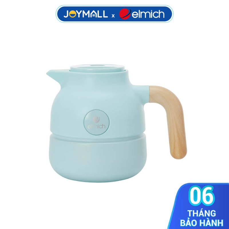Bình giữ nhiệt gia đình inox 304 Elmich EL8359 1.2L, Hàng chính hãng, tay cầm tiện lợi - JoyMall