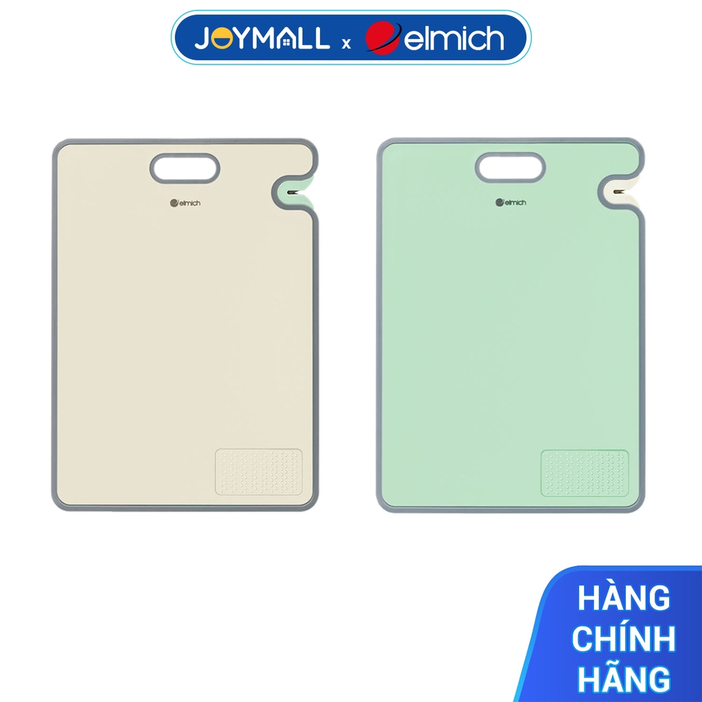 Thớt an toàn đa năng Elmich EL8419, EL8418, Hàng chính hãng, tích hợp tính năng mài dao, có thể dùng 2 mặt - JoyMall
