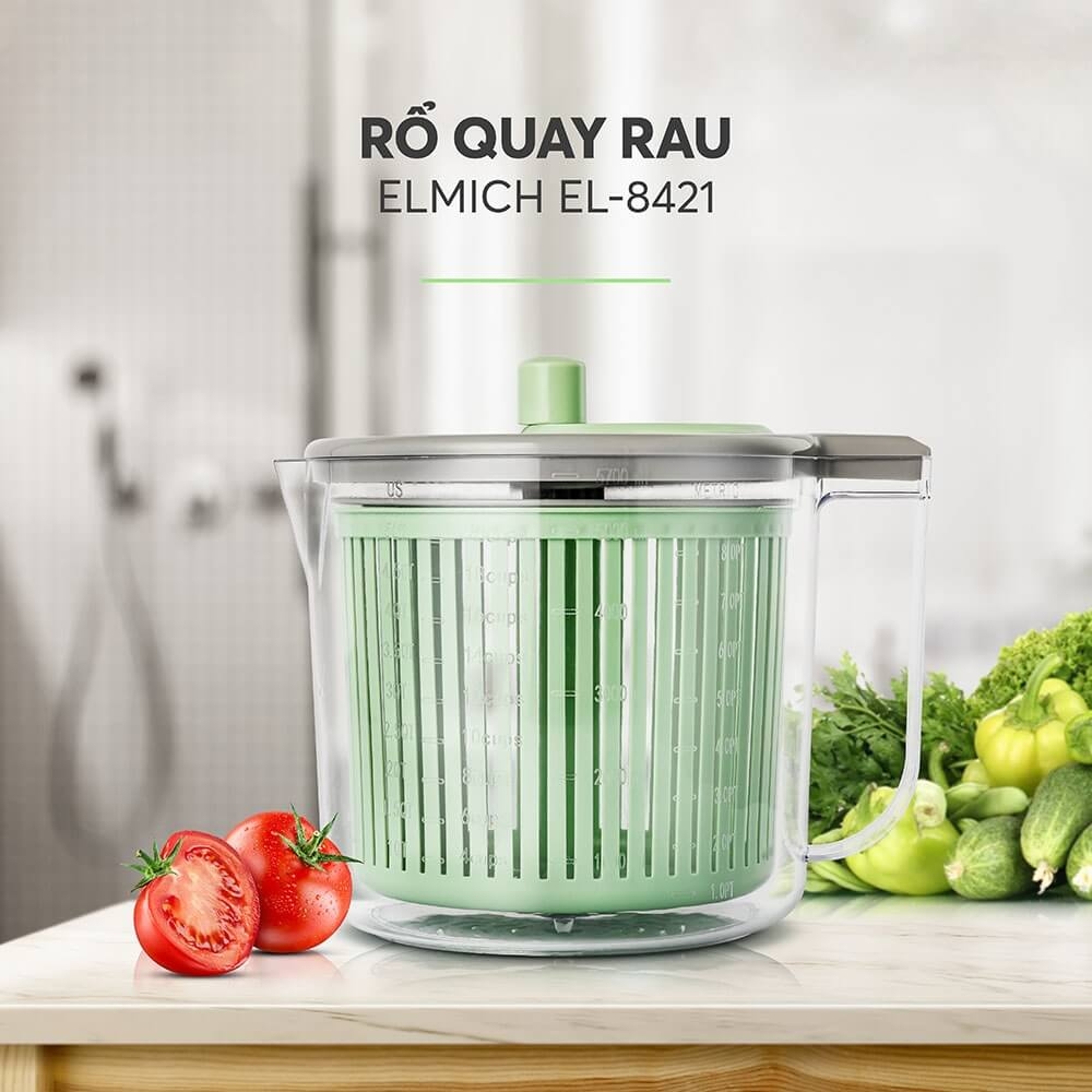 Rổ quay rau ELmich EL8421