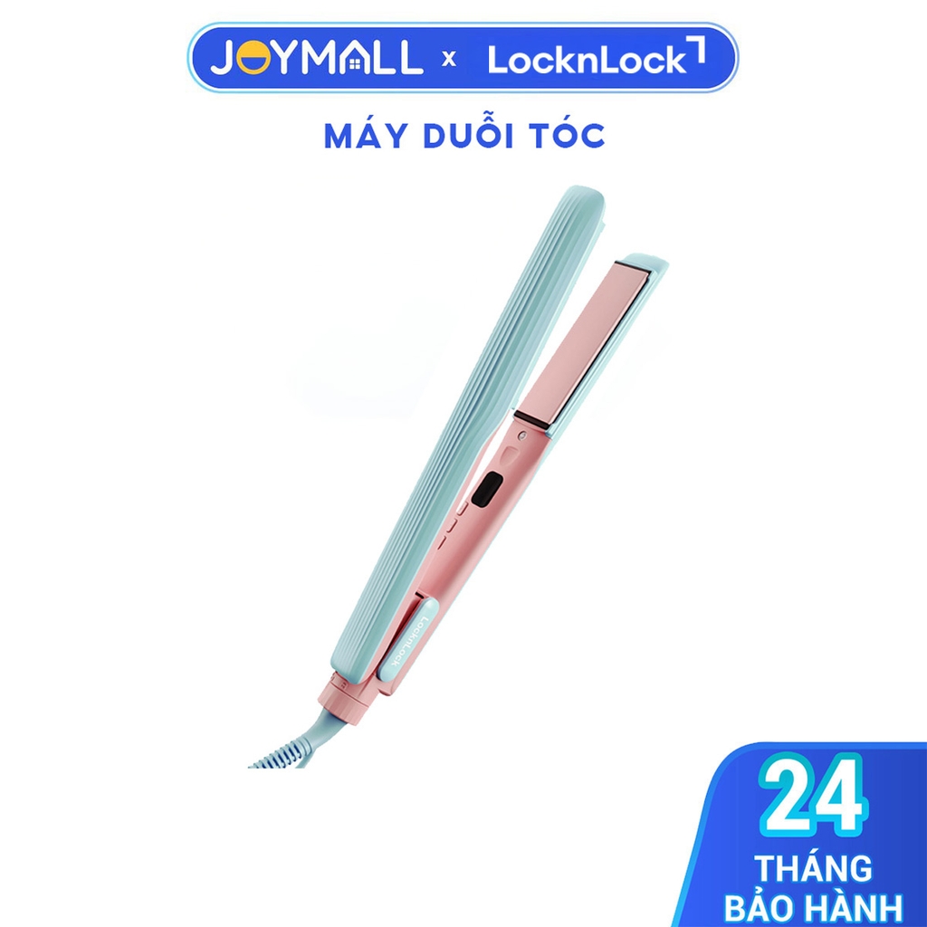 Máy duỗi tóc ion âm LocknLock Hair straightener ENA222BLU 42W,Hàng chính hãng, 5 mức nhiệt - JoyMall