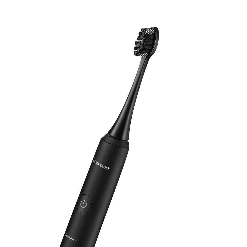 Bàn chải điện Lock&Lock ENR346 sạc không dây, chống nước, đèn led thông minh - Hàng chính hãng tặng 2 đầu chải - JoyMall