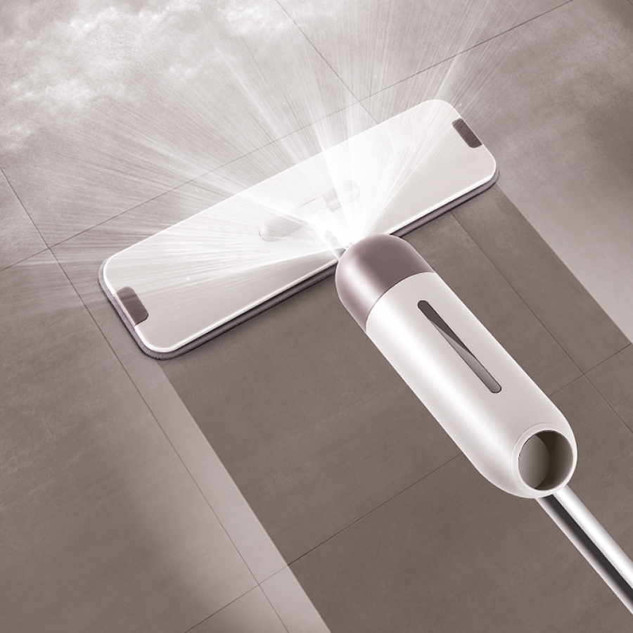 Cây lau nhà Lock&Lock dạng xịt nước Capsule Spray Mop ETM472 - Hàng chính hãng, phun nước nhiều diện rộng - JoyMall