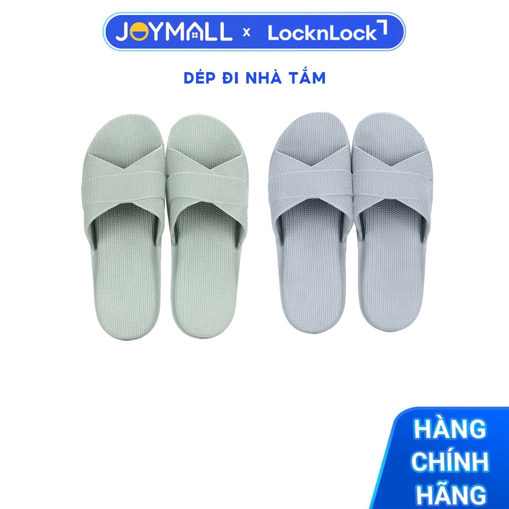 Dép Đi Trong Nhà Tắm LocknLock, Hàng Chính Hãng, Đế Chống Trượt - JoyMall