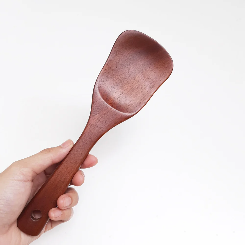 Sạn xới cơm bằng Gỗ Rose Wood D23 x R7.2cm F00085