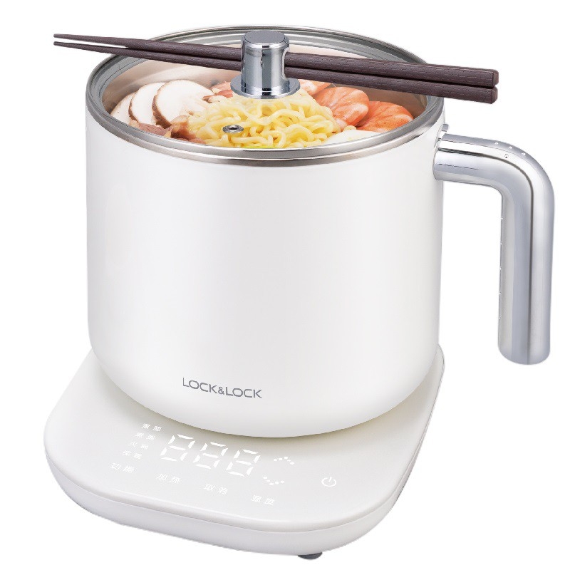 Nồi điện đa năng Lock&Lock 1,5L EJC141 - Hàng chính hãng, có thể dùng nấu lẩu, nấu mì, nấu nước, hâm nóng - JoyMall