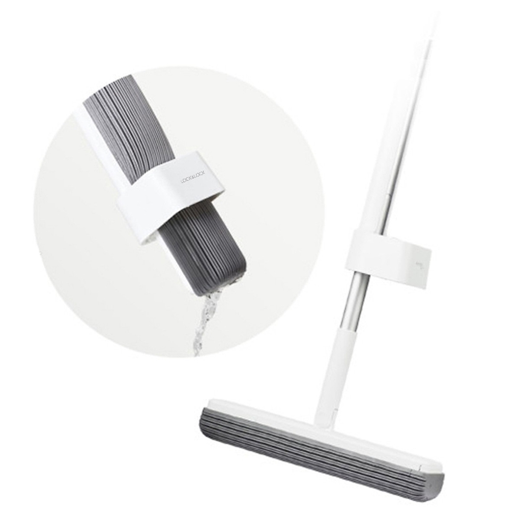 Cây Lau Nhà Lock&Lock Pva ETM481 - PP, 33 x 6 x 132 cm , Màu Trắng - Hàng Chính Hãng - JoyMall