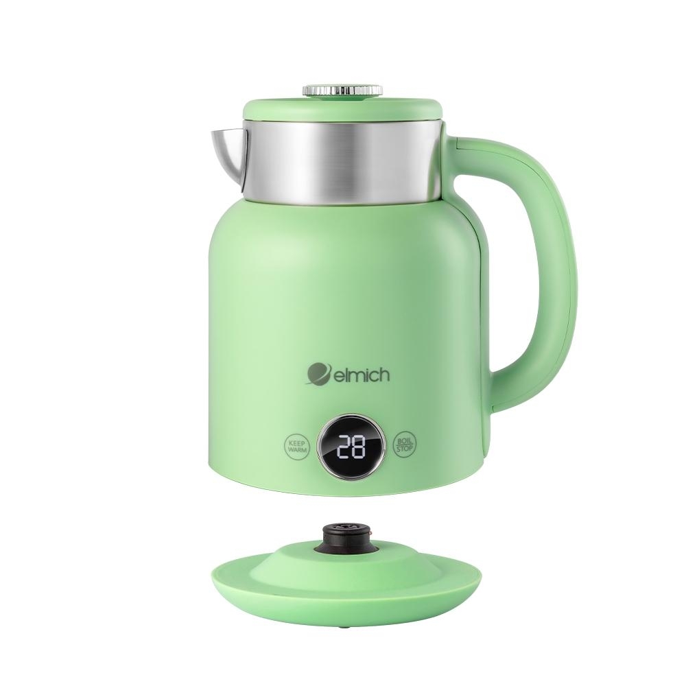 Ấm đun siêu tốc Elmich KEE-8456 1.5L, Hàng chính hãng, Công nghệ Strix từ Anh, Nước sôi nhanh 45s, 6 chế độ - JoyMall