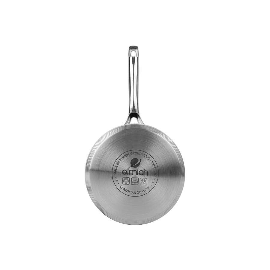 Quánh Inox nguyên khối Elmich baby EL-3848 14cm, Hàng chính hãng, dùng được mọi loại bếp, công nghệ Stop Hot - JoyMall