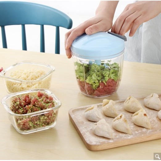 Dụng cụ xay tỏi ớt Lock&Lock mini (nhiều size) - Hàng chính hãng lưỡi xay bén, kéo tay đơn giản, dễ vệ sinh - JoyMall