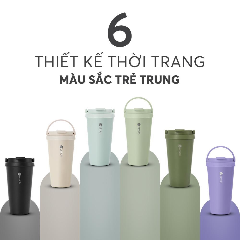 Ly giữ nhiệt inox 304 Elmich EL-8380 510ml, Hàng chính hãng, giữ nóng 8h giữ lạnh 23h - JoyMall