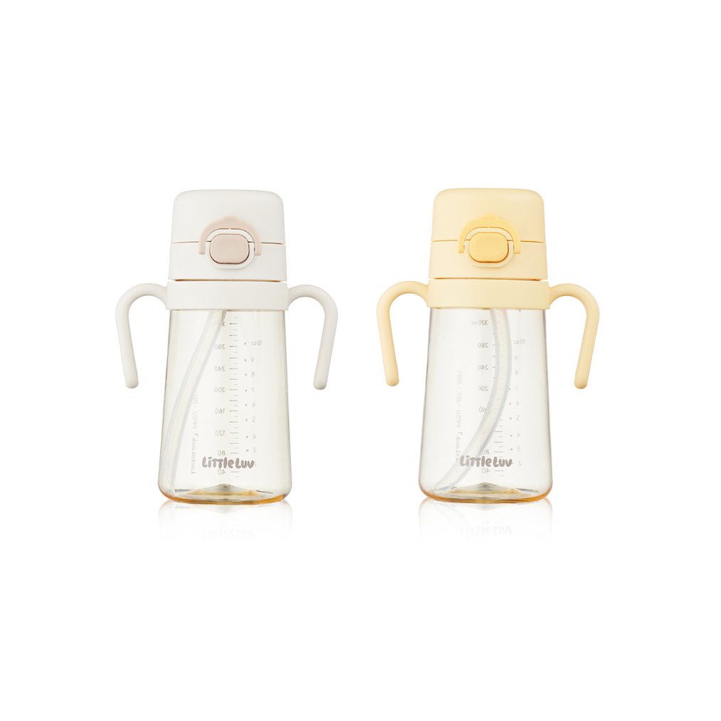 Bình Nước Cho Bé LocknLock HAP916, Hàng Chính Hãng, Có Tay Cầm Và Ống Hút - JoyMall