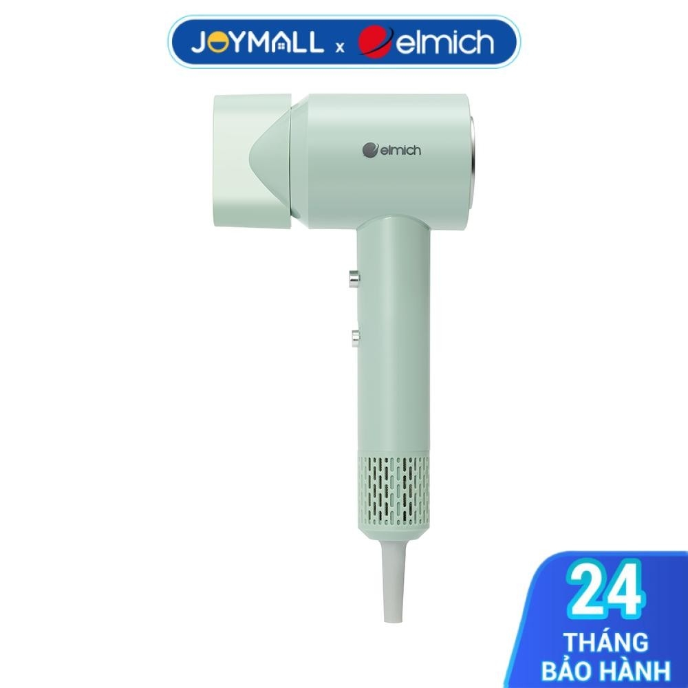 Máy Sấy Tóc Ion Elmich HDE-8592, Hàng Chính Hãng, Công Nghệ Sấy Không Cánh, Kèm Đầu Sấy - JoyMall