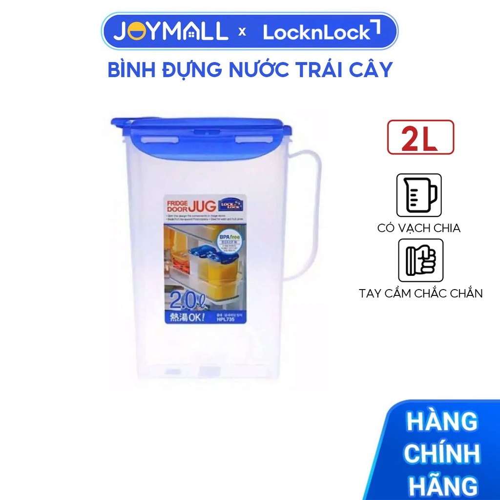 Bình Nước Jug PP LocknLock HPL735 2.0L - JoyMall