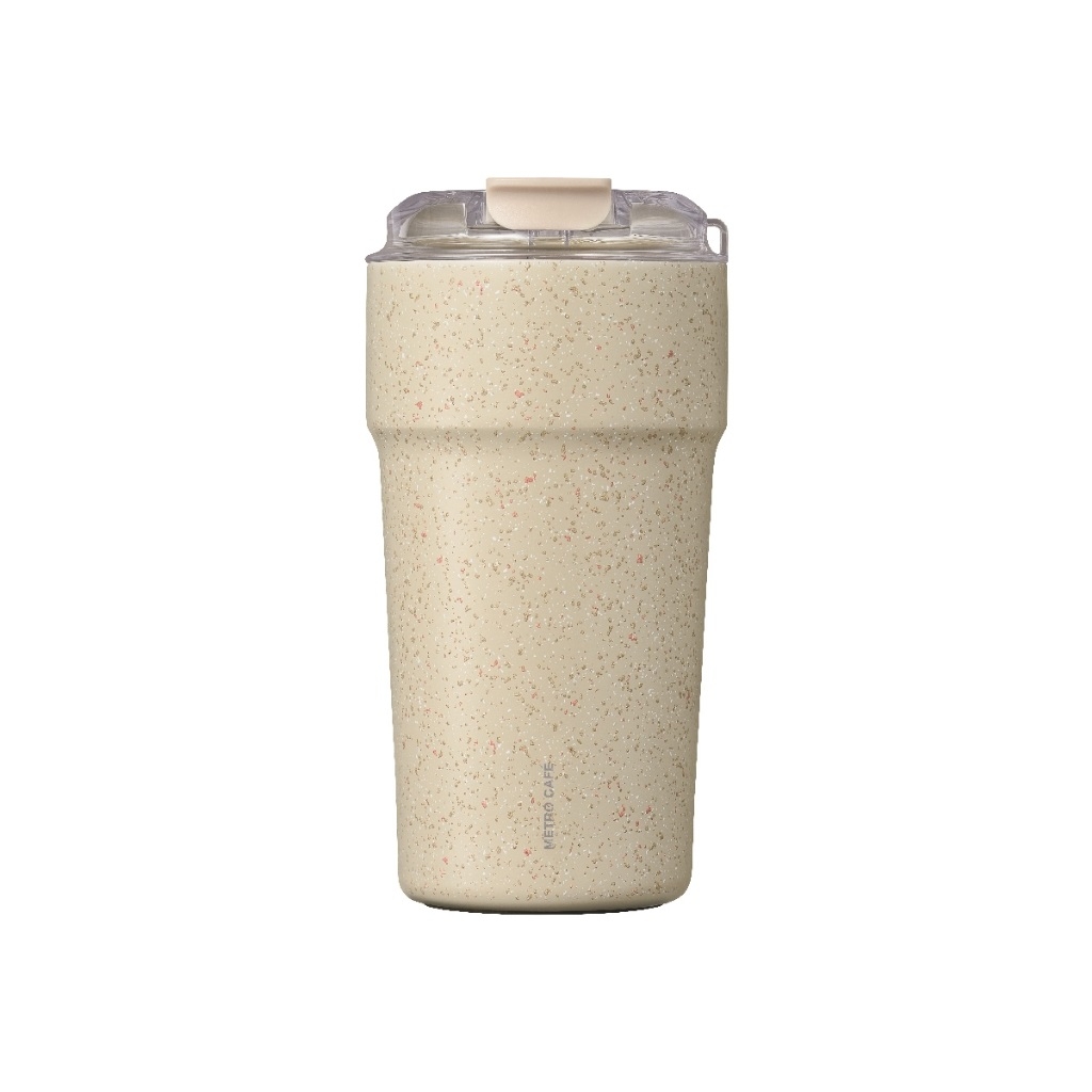 Bình giữ nhiệt 500ml LocknLock LHC4357, 650ml LHC4359 Metro Cafe Tumbler, Hàng chính hãng, Thép 304 không gỉ, Có dây đeo - JoyMall